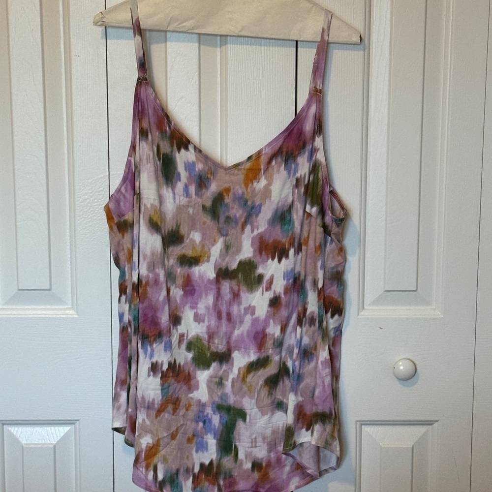 Torrid Purple and Green Camisole Top